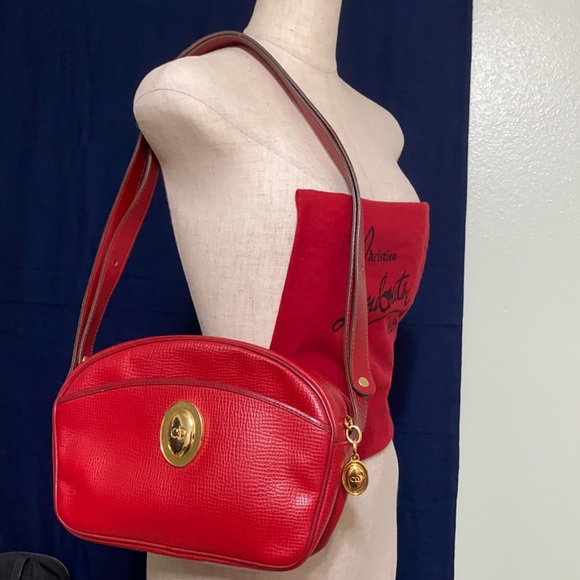 🖤VTG💕Christian Dior red bag - Picture 1 of 17